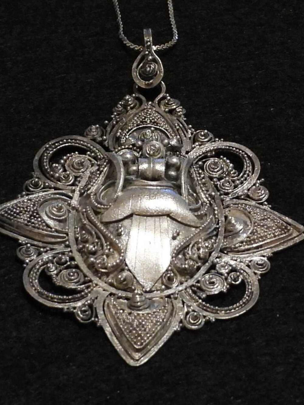 Vintage Intricate Unusual Pendant Treasure